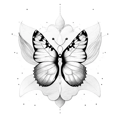 Butterfly With Quote