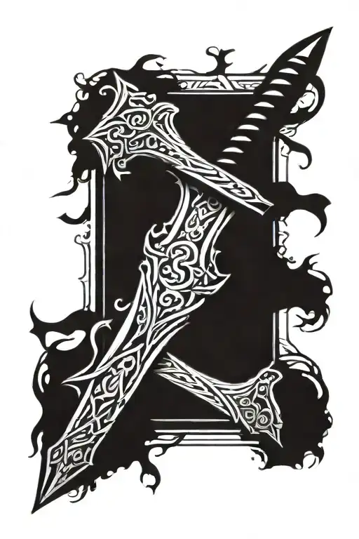 Sword Being Reforged