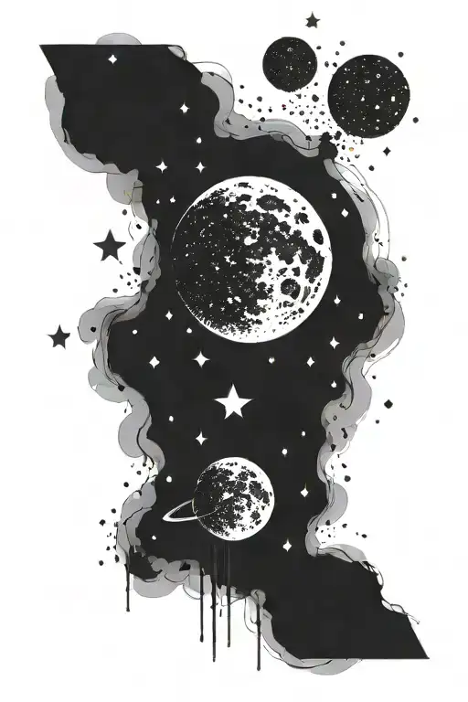 Galaxy Filled With Stars Representing The Client's