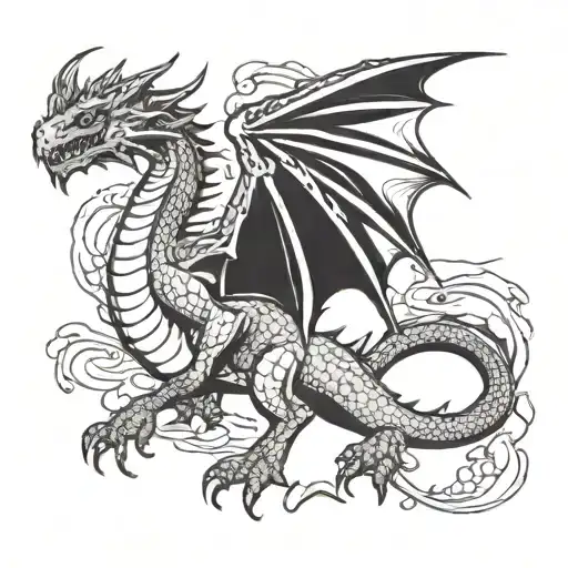 A Dragon Inspired By Classic Video Game Characters