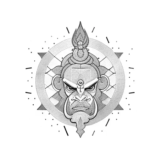 A Portrait Of Lord Shiv Surrounded By Business Charts And Graphs