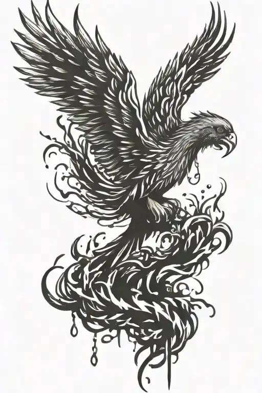 Phoenix Breaking Chains Breaking And Bursting