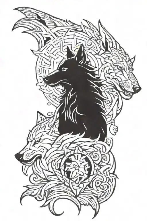Witcher Wolf School Design