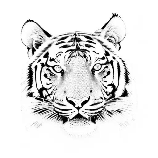 Tiger Template Png