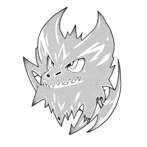 Digimon Badges On A Tree