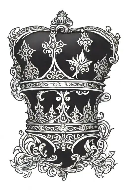 Prince Crown With J Inside