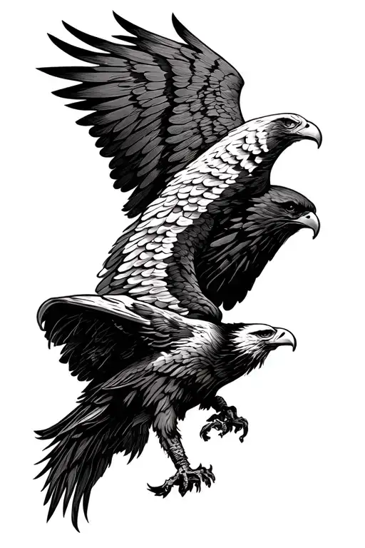 Eagle And Grim Reaper