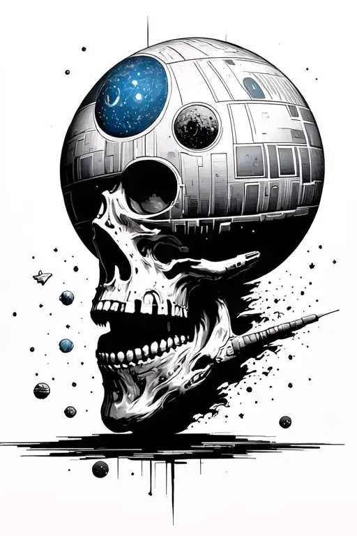 The Universe Of Death Star Planet