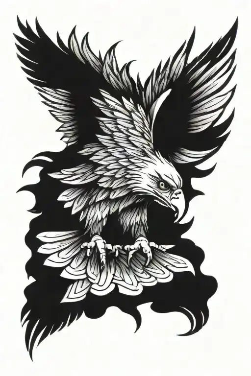 Eagle Wing On The Elbow