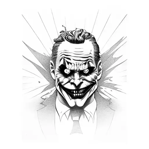 The Joker In The Style Of Brian Bolland From The Killing Joke