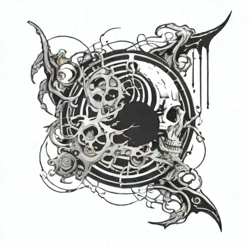 Incorporate Metalcore Music Elements Into A Dark And Twisted Design