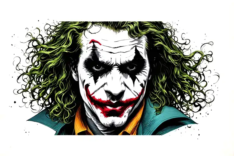 Heath Ledger Joker Card
