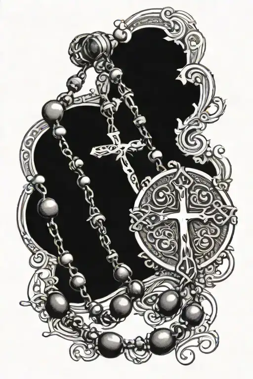 Rosary Wrapped Tightly