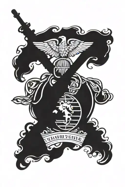 Marine Corps And Angel