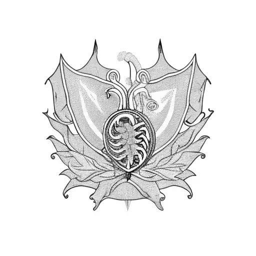 Italian Horn In Italian Flag With All Of The Leaves Arm Sleeve