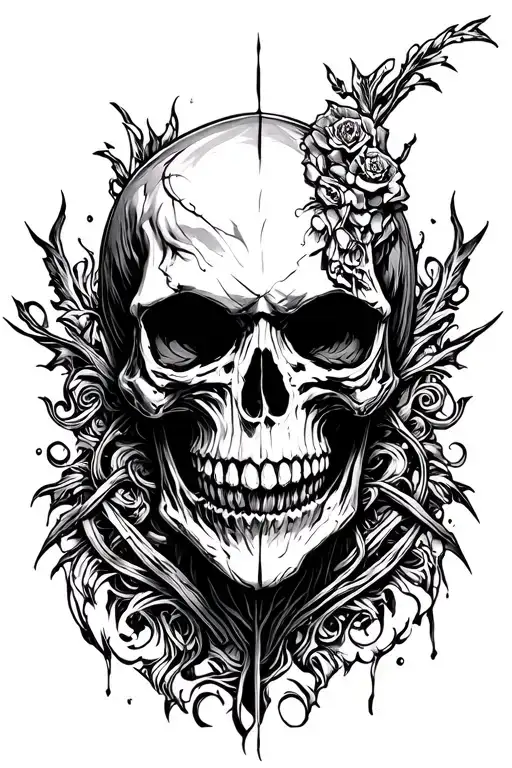 Sinister Skull Look