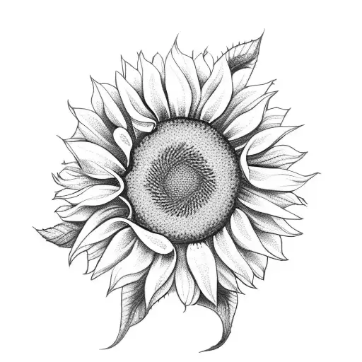 Sunflower With Roses