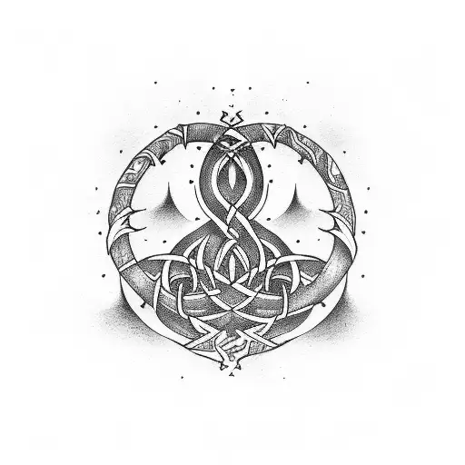 Yggdrasil Like A Nordic Rune