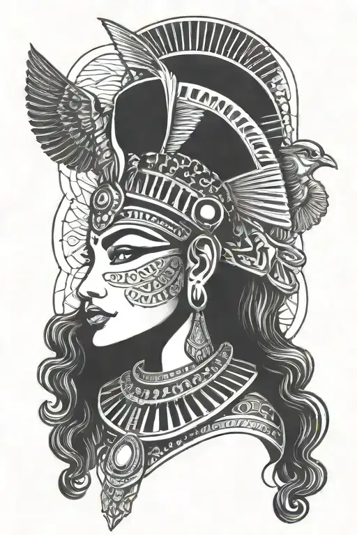 Egyptian Goddess Sexy Fit My Forearm Sleeve