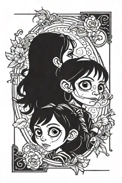 Coraline Hear See Speak No Evil