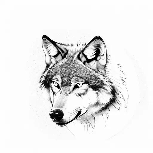 Two Wolf Fighting Chained Up