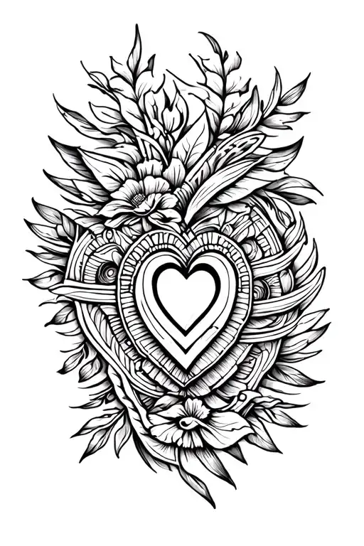 A Polynesian Tattoo That Evokes The Vagaries Of Love
