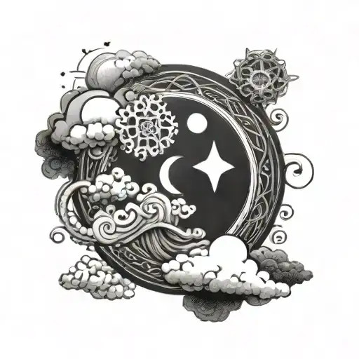 Inner Peace And Love In The Cloud