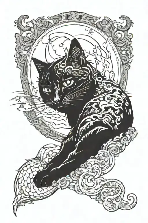 The Cat Eats The Moon