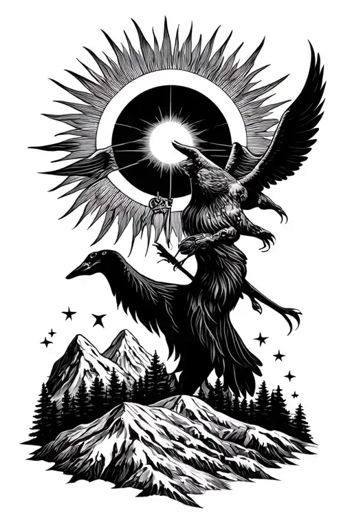 Sagittarius Sun Mountain Family Freedom