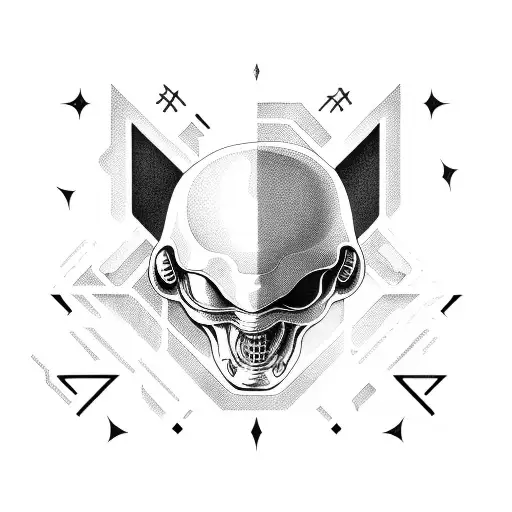 Machine In The Shape Of The Letter T That Looks Like The Movie Alien