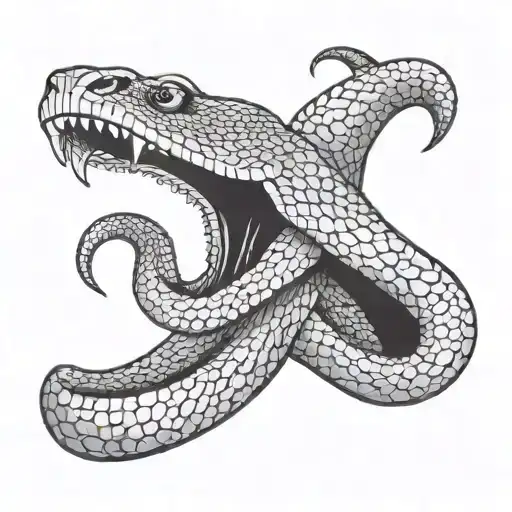 King Cobra Snake Head