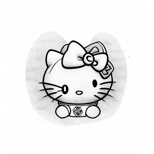 Hello Kitty Boy Blooded With A Bat Full Of Neils