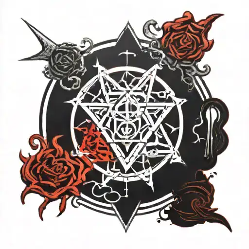 Alchemical Red King Symbol