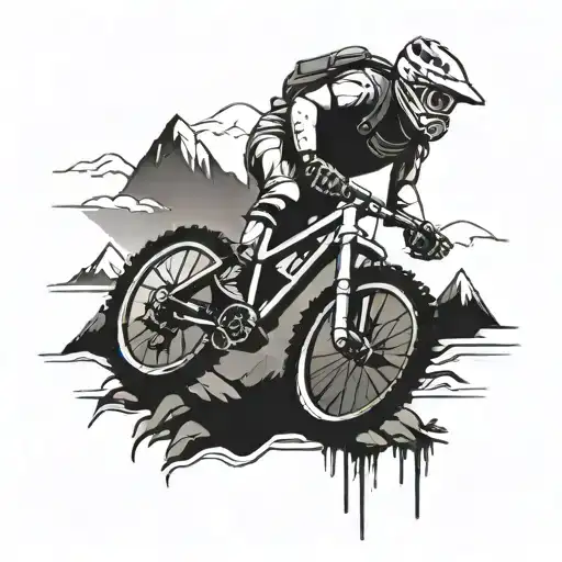 Lego Mountain Biker