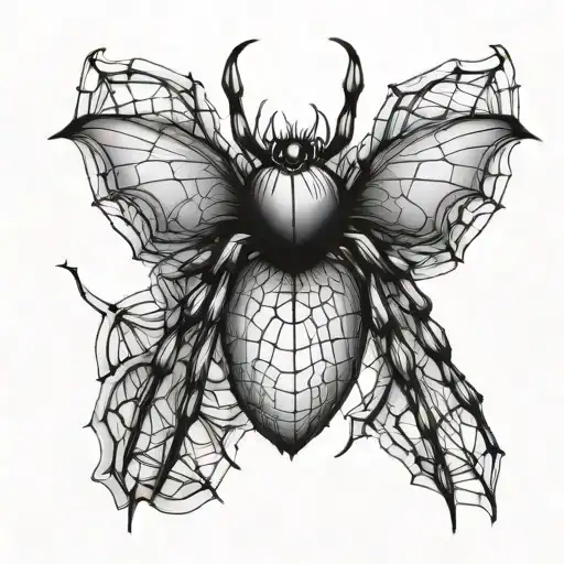 Spider With Wings