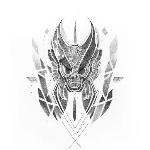 Black Movie Film With Red And Blue Colors