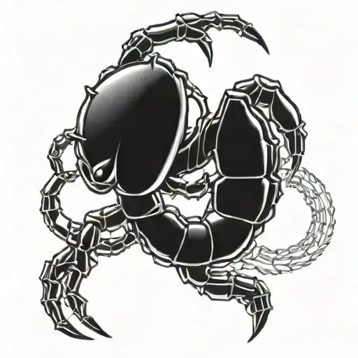 Scorpion Trying To Achieve Balance