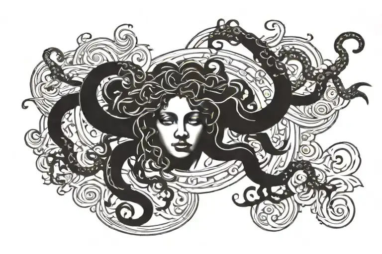Medusa Tramp Stamp The Horizon