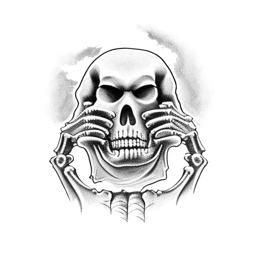 Evil Skeleton Hands Holting New Hampshire