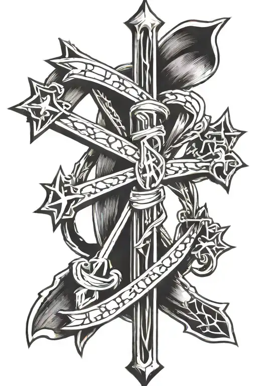 Warrior Cancer Ribbon Cross Baseball Clock