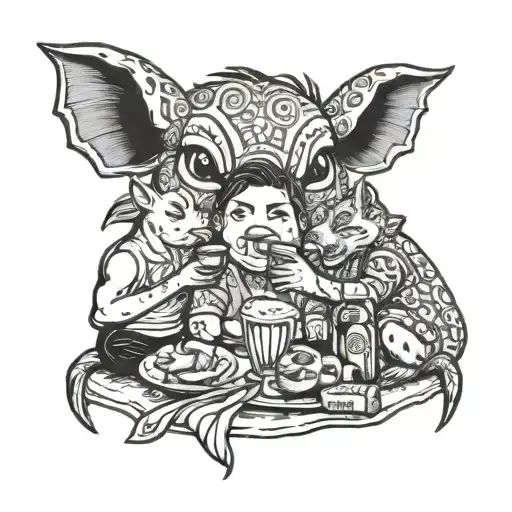 Gossip Drinking Adventure Love Of Food And Timon With Pumbaa