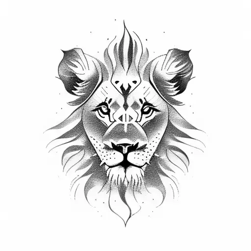 Lion Cub Growing Into Lion