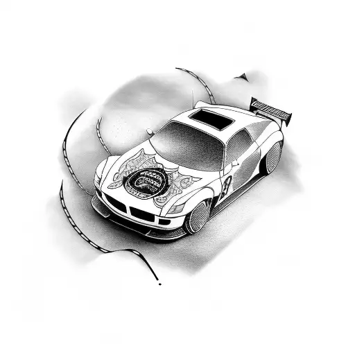 Racecar Finish Line 25