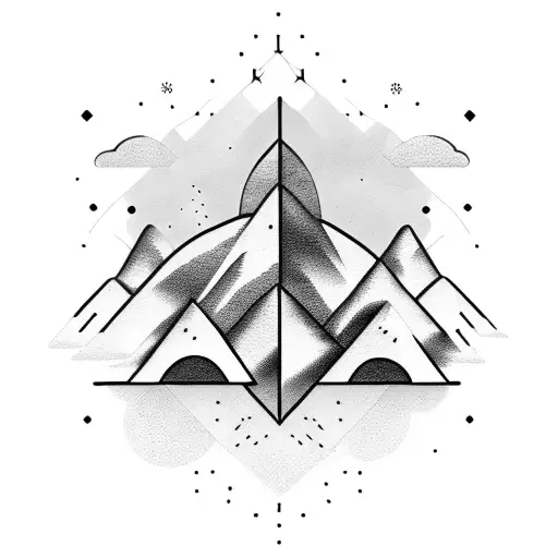 Janudi's Name Written In A Futuristic Tech Font With A Stunning Mountain Backdrop