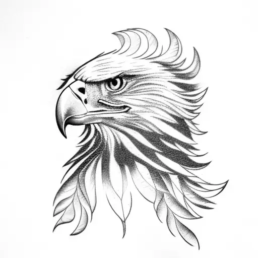 Eagle Claw Holding Feather