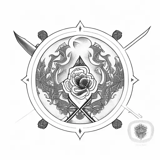 Taiwan Flower Symbol Sword