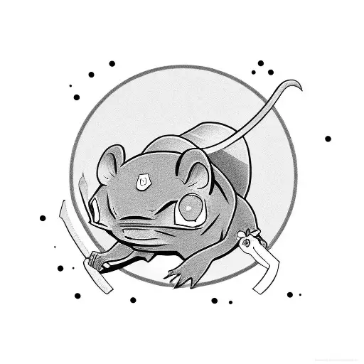 Slowpoke Rodriguez Mouse With Gun