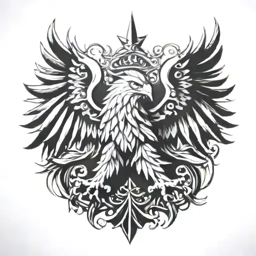 Polish Eagle And God