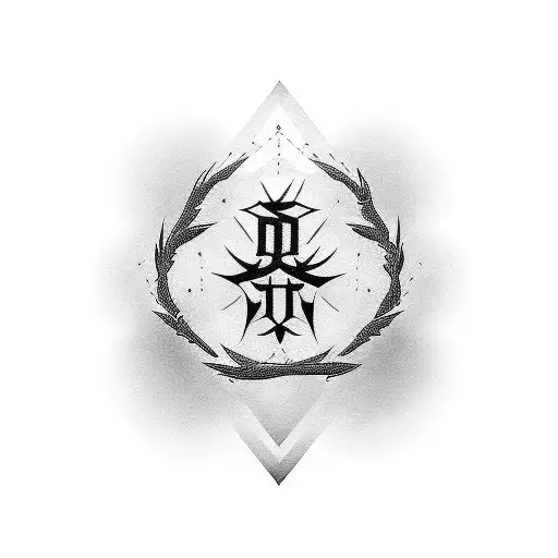 Tatoo Symbolizing The Strength And Resilience Of Singapore