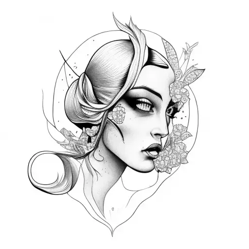 Pretty Lady Face Melting Candle